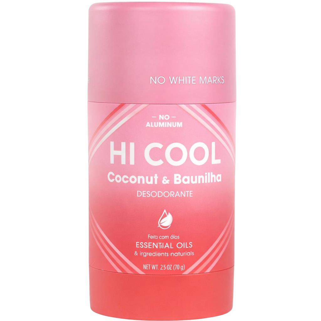 Desodorante HI COOL Magnésio Detox Coco & Baunilha