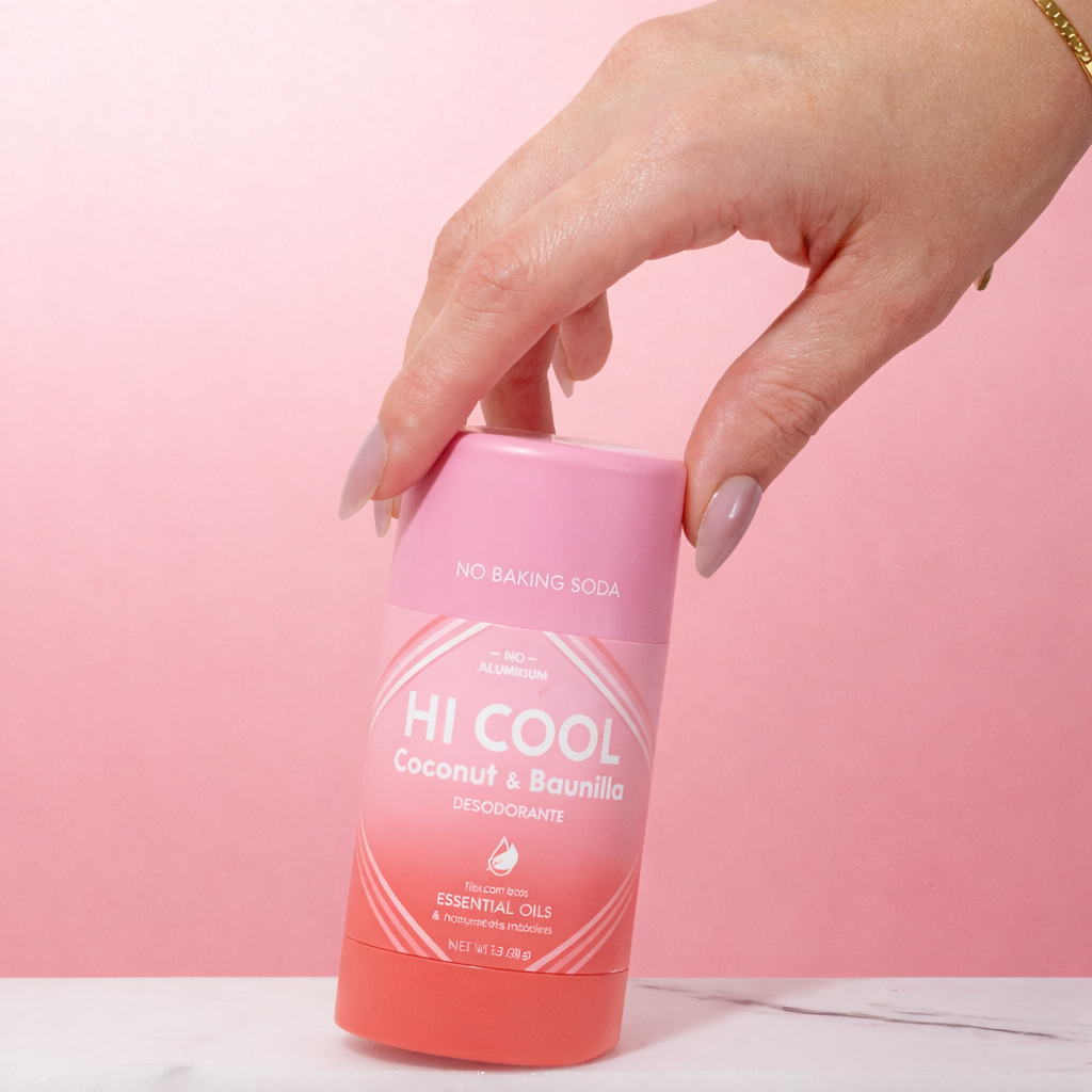Desodorante HI COOL Magnésio Detox Coco & Baunilha